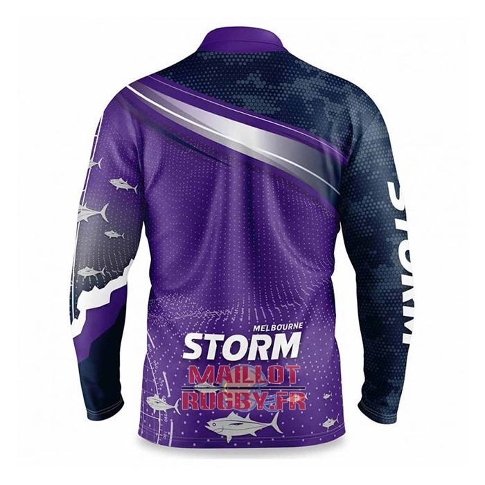 Maillot NRL Melbourne Storm Rugby 2022 Fish Finder
